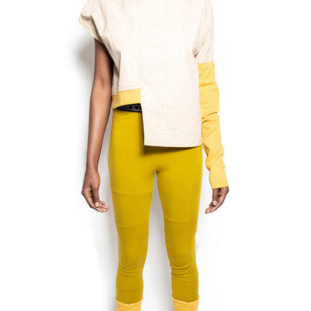 SWEATSHIRT LOCO ONE DESIGN NUMERO 26 YELLOW