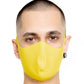 LOCO ONE REBOOT COLLECTION.  MASKA YELLOW.  The Avant-garde LOCO ONE MASKA YELLOW is made of stretchy thin Neoprene. Adjustable on the neck with Velcro for a better fit. You can wash it with soap and water in the comfort of your home every day to keep it nice and clean. The CDC recommends wearing face coverings in public places.