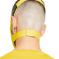 LOCO ONE REBOOT COLLECTION.  MASKA YELLOW.  The Avant-garde LOCO ONE MASKA YELLOW is made of stretchy thin Neoprene. Adjustable on the neck with Velcro for a better fit. You can wash it with soap and water in the comfort of your home every day to keep it nice and clean. The CDC recommends wearing face coverings in public places.