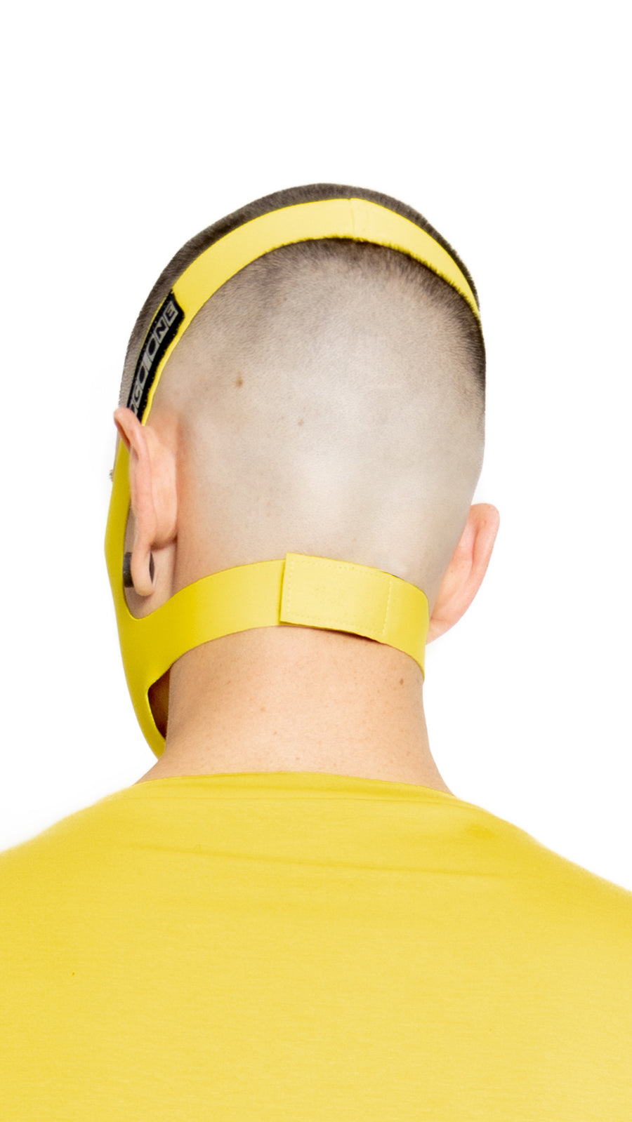 LOCO ONE REBOOT COLLECTION.  MASKA YELLOW.  The Avant-garde LOCO ONE MASKA YELLOW is made of stretchy thin Neoprene. Adjustable on the neck with Velcro for a better fit. You can wash it with soap and water in the comfort of your home every day to keep it nice and clean. The CDC recommends wearing face coverings in public places.