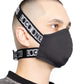 LOCO ONE REBOOT COLLECTION.  MASKA CHANGE BLCK.  The Avant-garde LOCO ONE MASKA CHANGE in blck is made of two layers of stretchy, soft COTTON. Adjustable woven straps on the neck with a plastic buckle for a better fit. You can wash it with soap and water in the comfort of your home every day to keep it nice and clean. The CDC recommends wearing face coverings in public places.