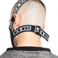 LOCO ONE REBOOT COLLECTION.  MASKA CHANGE BLCK.  The Avant-garde LOCO ONE MASKA CHANGE in blck is made of two layers of stretchy, soft COTTON. Adjustable woven straps on the neck with a plastic buckle for a better fit. You can wash it with soap and water in the comfort of your home every day to keep it nice and clean. The CDC recommends wearing face coverings in public places.